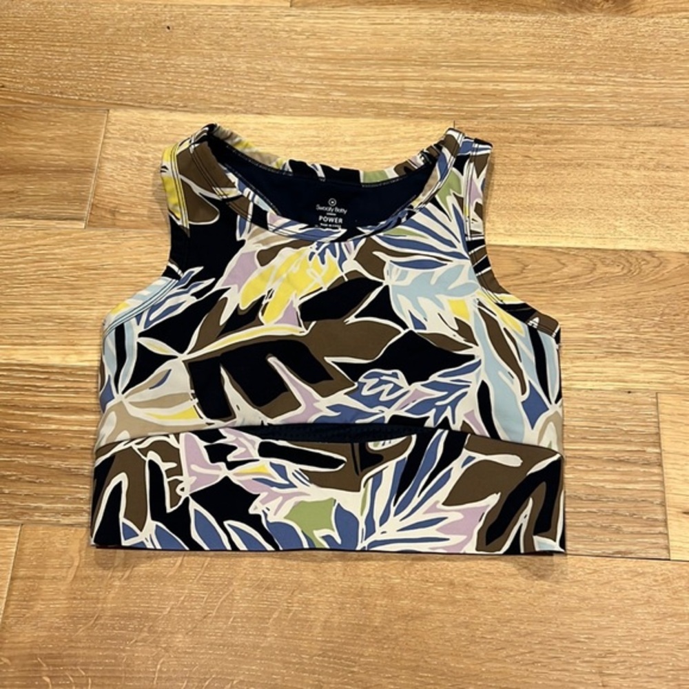SWEATY BETTY Power Frame Workout Vest Sports Bra medium‎